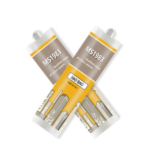 white color high bonding strength initial grab ms adhesive fix all bond high tack hybrid ms polymer sealant